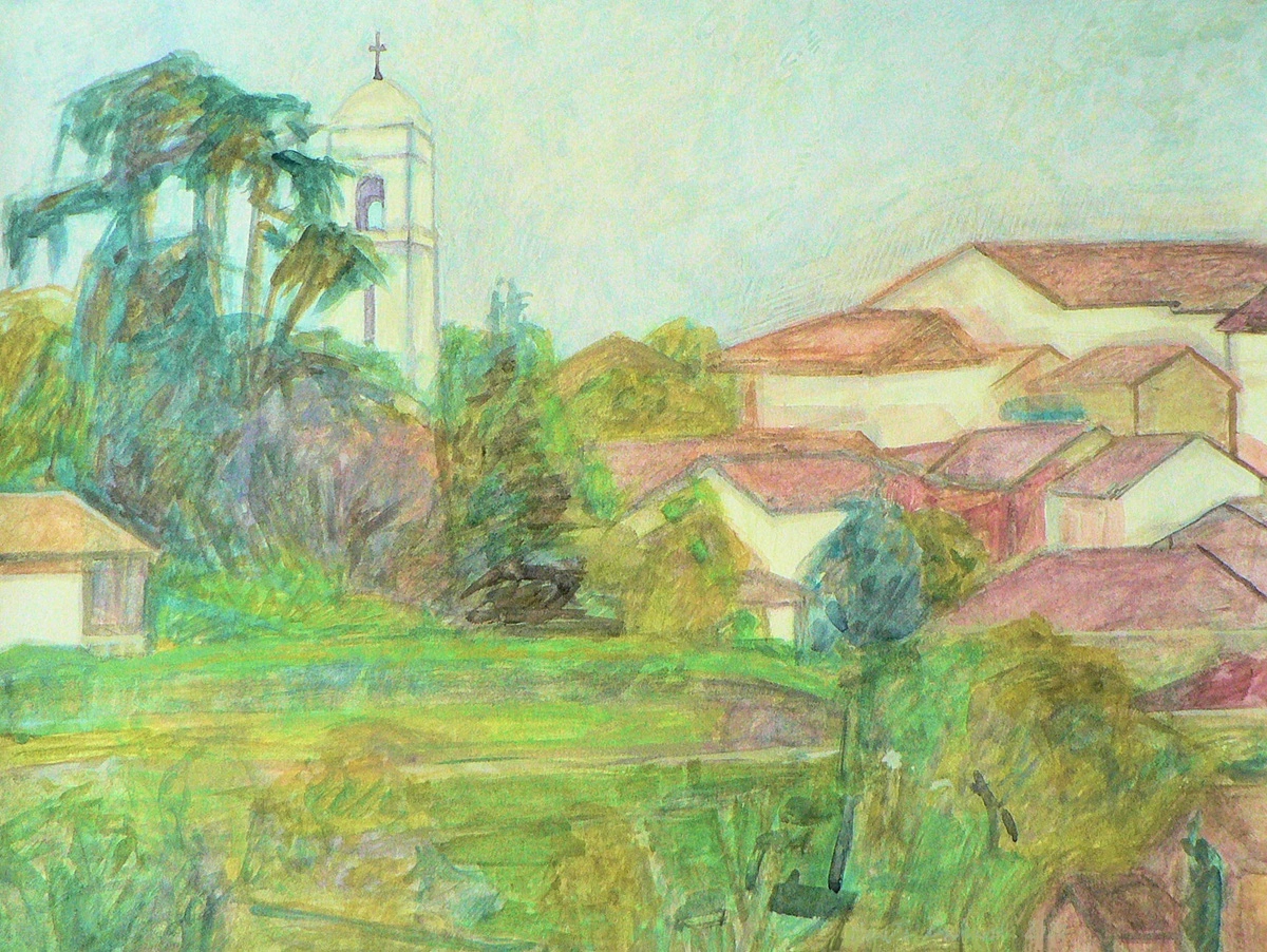 Różne płaszczyzny w przypadku budownictwa, gwasz, mal. RK